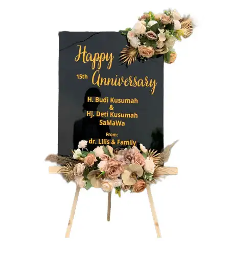 Papan Bunga Akrilik Cimuning